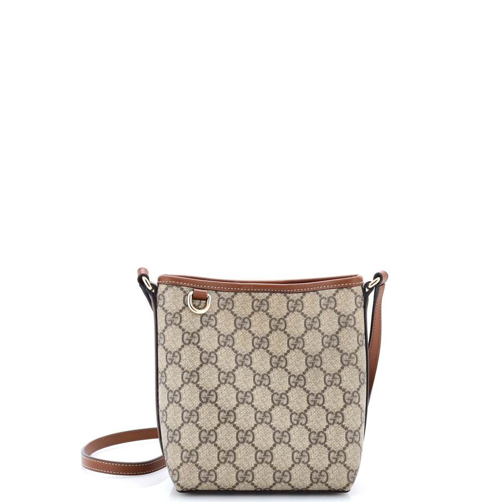Gucci Gg Emblem Bucket Bag Coated #265858G19B